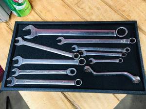 lot 36 image: 10 Snap On Wrenches