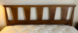 Vintage Mid Century Modern Queen Bed