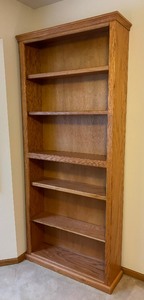Adjustable Wooden Bookshelf