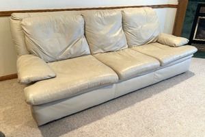 Emerson Leather Sofa  Couch