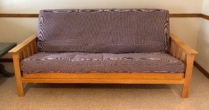 Mission Style Futon
