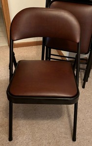 Set of Four Folding Chairs