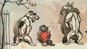 Dirty Dogs of Paris Framed Print by Boris OKlein