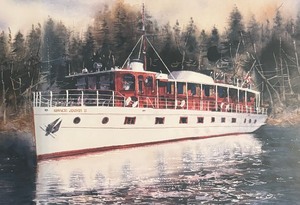 Grace Anne II Port of Kenora Framed Print