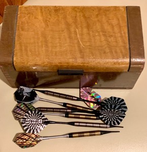 Electronic Dart Board, Scoring Pegs and Darts