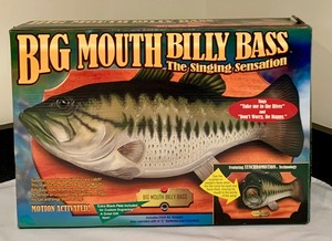 Vintage Wall Mounted Singing Big Mouth Billy Bass