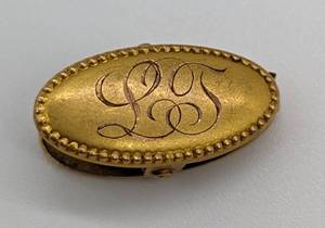 Vintage 10k Gold Pin and Tie Clip