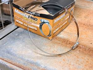 lot 906 image: Lot of (9) Hose Clamps