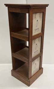 lot 14 image: Napa Cellars Wine Display Rack (Could Be Made Into A Nice Wine Rack 51T x 18 x 18
