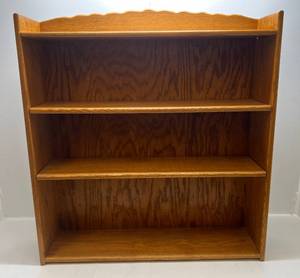 lot 30 image: Wooden Book Shelf (Really Nice) 36W x 39T x 9D