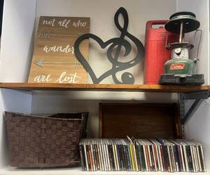 lot 56 image: Misc. Vintage Items  & More Including CDs