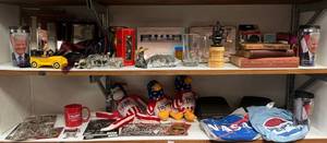 lot 63 image: Misc. Vintage Items & More Including PEPSI Shirt (XL)
