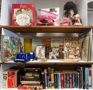 lot 7 image: Misc. Items & Books