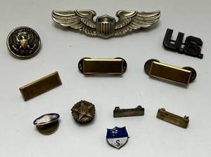 lot 73 image: Misc. Military Metals, Bars & More