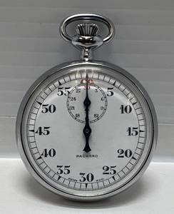 lot 78 image: Vintage Packard Wind Up Stopwatch With Swiss Movement (Works)