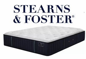 lot 5 image: Stearns & Foster Estate Series Hurston Luxury Plush 14 King Mattress