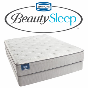 lot 7 image: Simmons Beautysleep Euro Pillow Top King Mattress