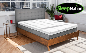 Sleep Nation Grant Street  10 Plush Memory Foam Queen Mattress
