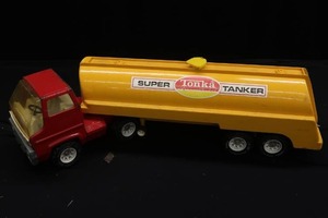 TONKA SUPER TANKER SEMI TRUCK PLUS TRAILER