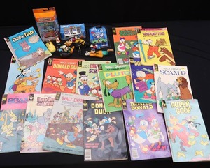 DISNEY CARS AND COMIC BOOKS