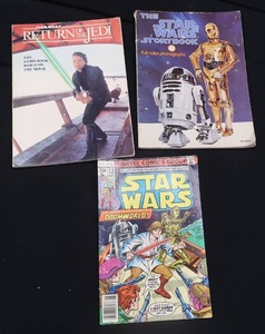 STAR WARS COLLECTIBLE COMIC BOOKS