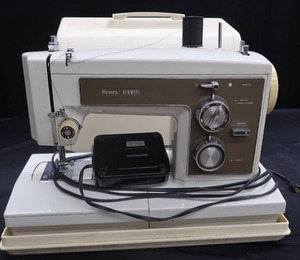 VINTAGE SEARS ROEBUCK SEWING MACHINE