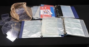 CARD SLEEVES AND CARD HOLDING  BINDERS