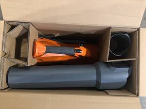 lot 14 image: RIDGID 18V Brushless 130 MPH 510 CFM Cordless Battery Leaf Blower (Tool Only) Customer Returns See Pictures