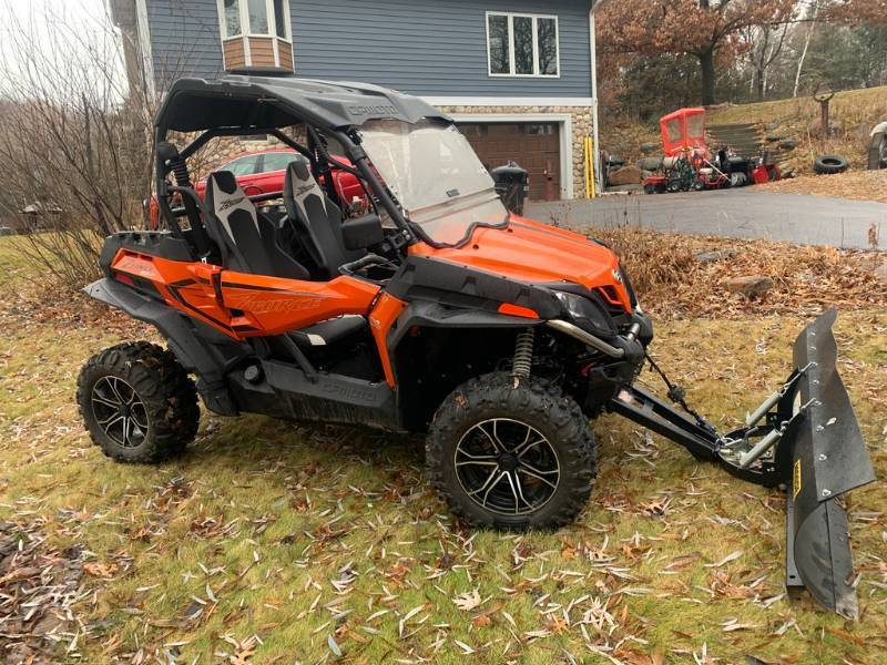 lot 10 image: 2021 CF-MOTO 800EX UTV w6 Moose County plow