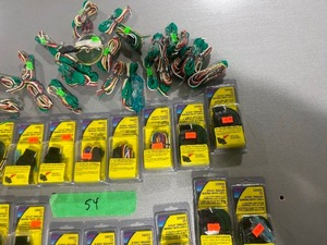 lot 54 image: TABLE FULL OF TRAILER WIRING