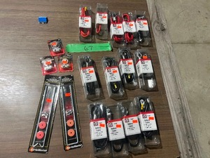 lot 67 image: BATTERY CABLES, ENDS, & HOLD DOWNS