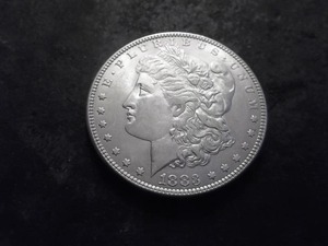 1883 Morgan Silver Dollar