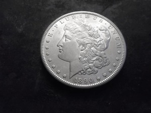 1890 S Morgan Silver Dollar