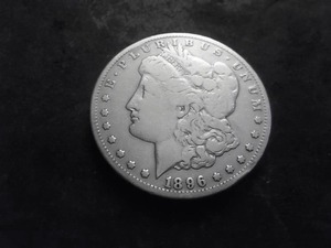 1896 S Morgan Silver Dollar