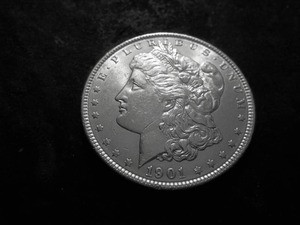 1901 Morgan Silver Dollar