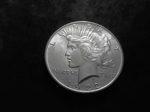 1922 Peace Silver Dollar
