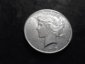 1925 Peace Silver Dollar