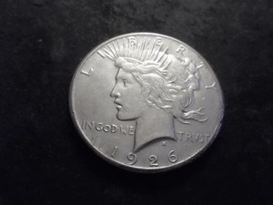 1926 Silver Peace Dollar