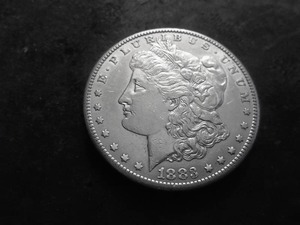 1883 S Morgan Silver Dollar