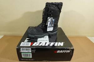 lot 33 image: Baffin Mens Snow Monster Winter Boots -Size 11, Black