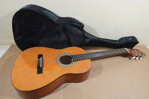 lot 38 image: J. Reynolds Acoustic Guitar with Soft Case