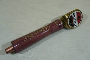 lot 40 image: George Killians Irish Red Beer Tap Handle