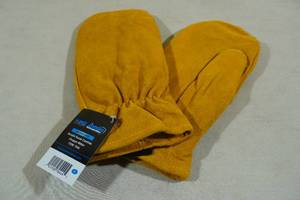 lot 187 image: Hand Armor Cowhide Mittens -XL