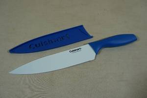 lot 204 image: Cuisinart Ceramic Coated 8 Chef Knife