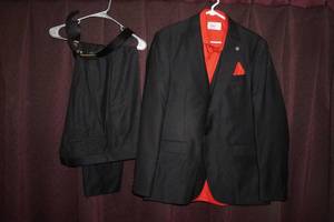 lot 209 image: Marco Milano Mens Suit -Jacket XL, Pants 54
