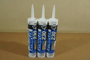 lot 230 image: 3 Dap Dynaflex 230 Clear Sealant