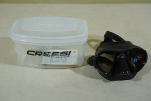 lot 282 image: Cressi Nano Dive Mask -BlackBlack