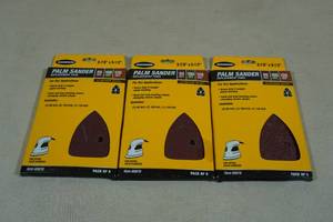 lot 287 image: 3 5-Packs Warrior Palm Sander Replacement Pads