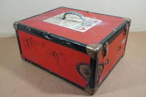 lot 310 image: Vintage Gas Mask Storage Box