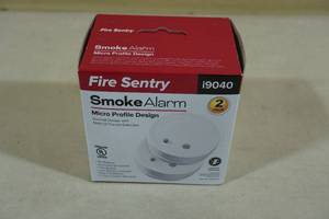 lot 341 image: 2-Pack Fire Sentry Smoke Alarm